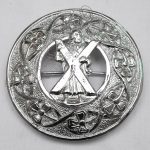 Shamrock Knot With St Andrews Brooch
