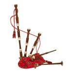 Sheesham Wood Nickel Knob Bagpipe