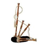 Sheesham Wood Half Size Bagpipe