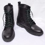 Russian Military Black Leather Boots