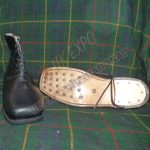 Civil War Brogans Black Shoes