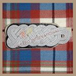 Black White Backing Shoulder Epaulette Board
