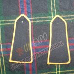 Button On Shoulder Strap Epaulette Tab