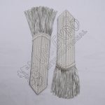 Silver bullion office jacket Epaulets for 42nd
