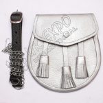 Premium Silver Shiny Smart Sporran