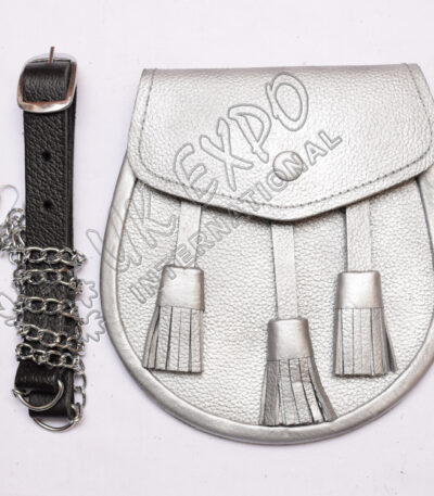 Premium Silver Shiny Smart Sporran