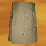 Snaps Closing Children Khaki Kilt