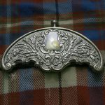 Scottish Chromium Shiny Sporran Cantle