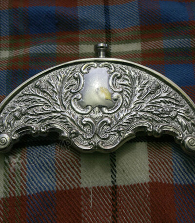 Scottish Chromium Shiny Sporran Cantle