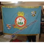 SQUADRON AIR TRAINING CORPS 1475 Large Flag Hand Embroidery with Gold Frings