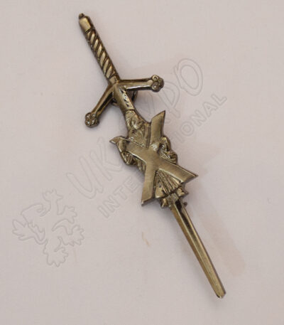 St Andrews Shiny Antique Kilt Pin