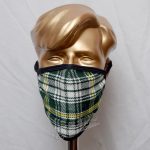St Patrick Tartan Scottish Style Mask