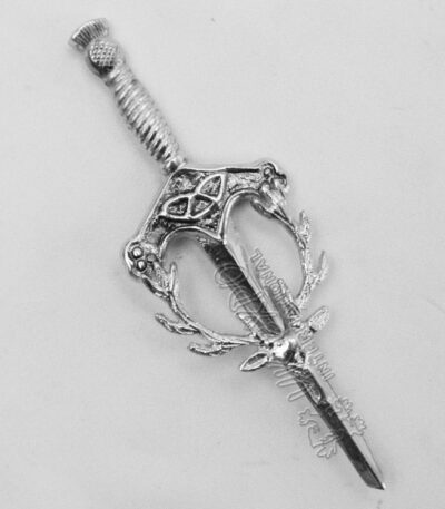 Stag Kilt Pin New