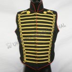 STEAMPUNK hussar Gothic MILITARY WAISTCOAT