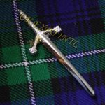 Sword Kilt Pin Mirror Finish