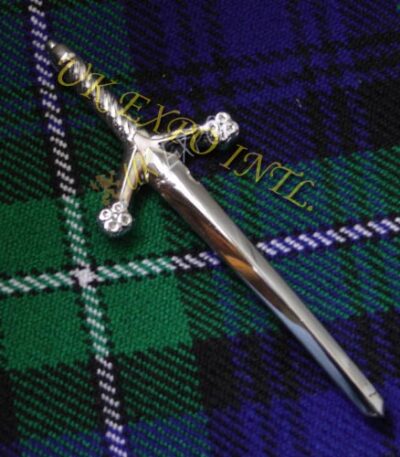 Sword Kilt Pin Mirror Finish