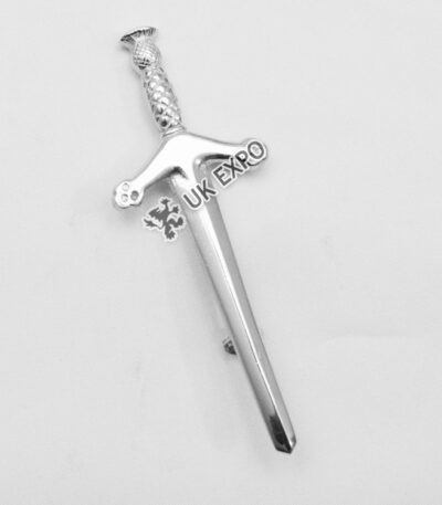 Sword Kilt Pin Chrome