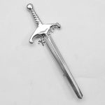 Sword Kilt Pin Chrome