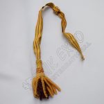 Sword Knot Maroon Gold Braid Fringes