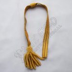 Red Wine Gold Color Sword Knot