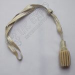 Silver Strip Gold Bullion Sword Knot