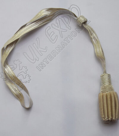 Silver Strip Gold Bullion Sword Knot