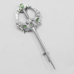 Tara Kilt Pin with Green Shade