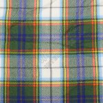 white and green Tartan No 90