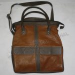 Teen Age Laptop Brown Leather Bag