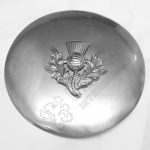 Thistle Badge With Plain Brooch