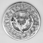 Thistle Moulded Brooch
