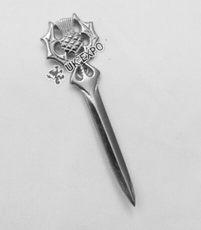 Thistle Kilt Pin Chrome Plated