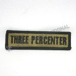 Three Percenter Pin