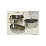 Civil War Stainless Steel Tiffen Box