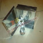Civil War Tin Box Candle Holder