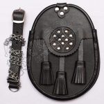 Black Day Wear Smart Leather Sporran