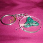 Trinity Knot Plastic Key Chain