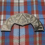 Hand Engraved Celtic Knotwork Cantle