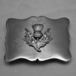 Wavy Thistle Belt Buckle