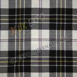 Macphersono White and Black Tartan Dress Tartan