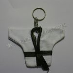 White Color Karate Suit Key Chain