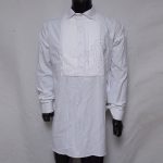 Civil War White Muslin Officer Pleated Shirt