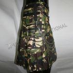 Sports Casual Camouflage Chain Utility Kilt