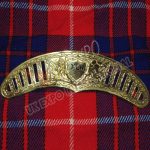 XXII Gold Office Cantle Brass