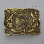 Celtic Brass Antique Baby Scottish Buckle
