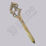 Scottish Thistle Brass Kilt Pin