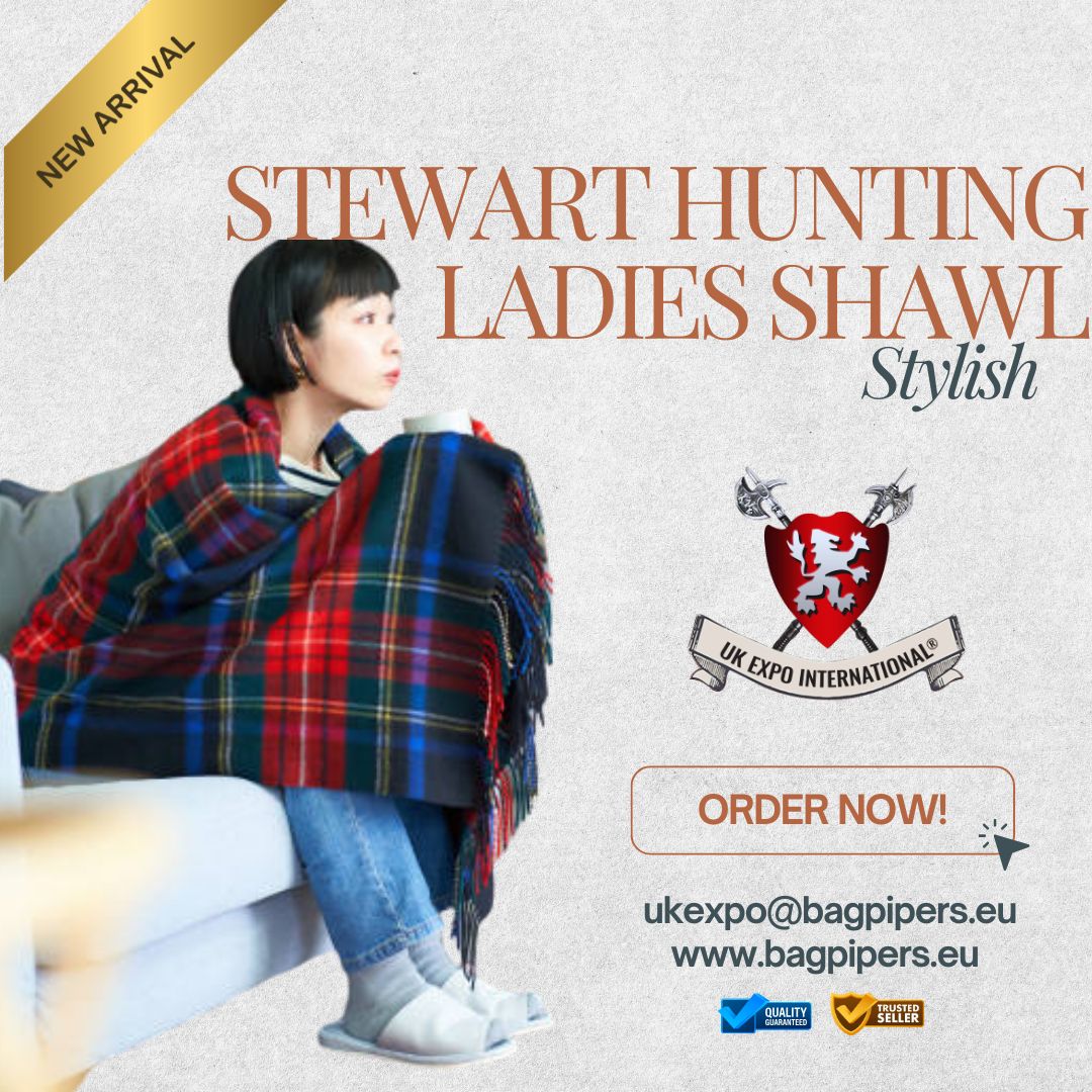 Stewart Hunting ladies Shawl