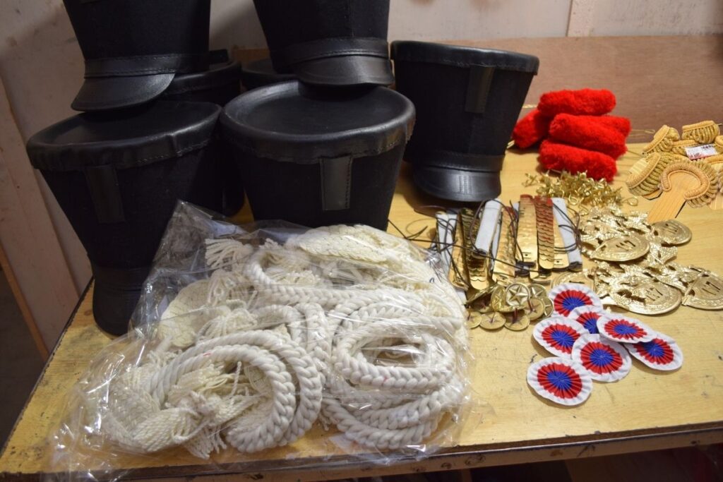 Historical Military Accessories and Shakos
