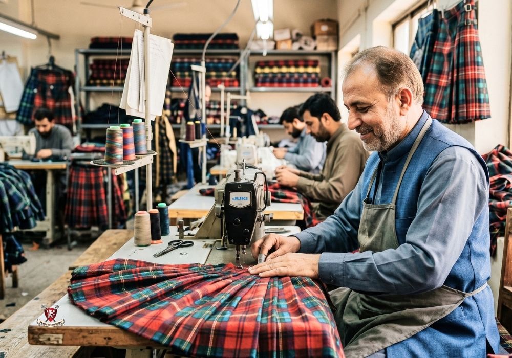 Tartan Kilts Manufacturer in Sialkot